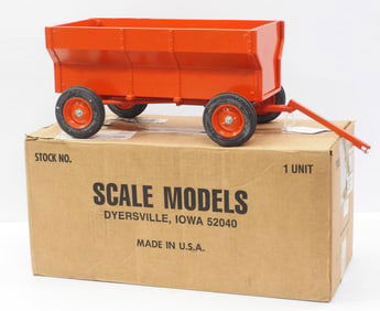 orange Flare Box Wagon