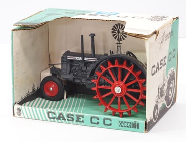 Case CC with steel wheels in back & rubber in front