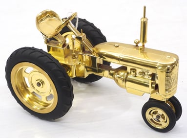 Classic Farm Toy gold tractor