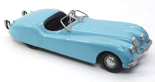 1950s Model Toys Jaguar XK120 model car