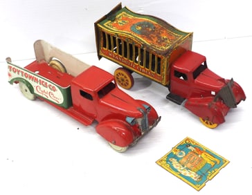 (2) Wyandotte trucks