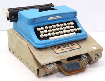 Tom Thumb child's toy typewriter
