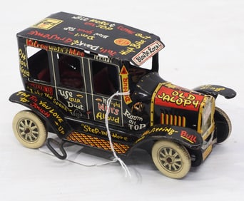 Marx tin litho, wind-up Old Jalopy