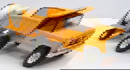 1960's Tonka dump truck with concrete mixer