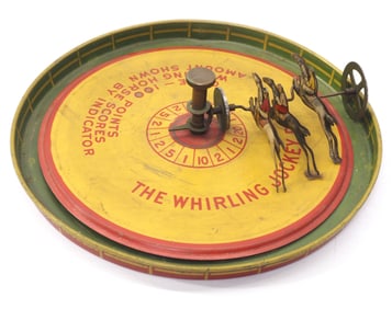 The Whirling Jockey Race toy