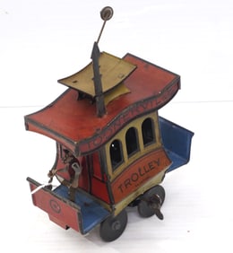 Toonerville Trolley wind-up toy
