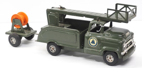1959 Buddy L Bell Telephone lift truck