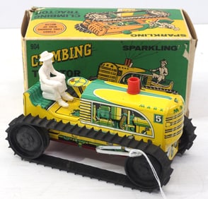 Marx Sparkling Climbing Tractor No.904 wind-up