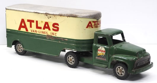 1950's Buddy L Atlas Van Lines semi