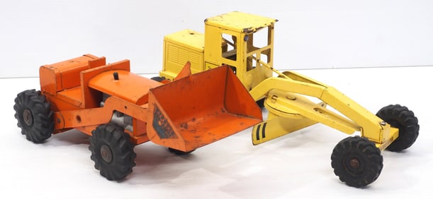 Structo End-Loader / Tonka State Hi-Way grader