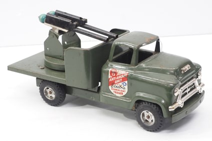 Buddy L GMC Anti-Aircraft military truck