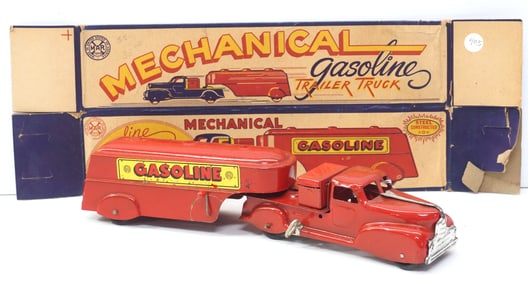 Marx wind-up Joy Gasoline truck