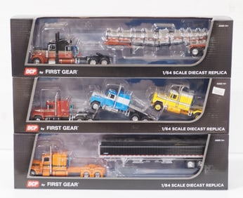 (3) First Gear trucks