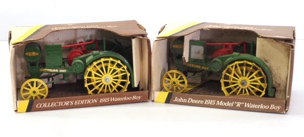 (2) John Deere 1915 Waterloo Boy tractors