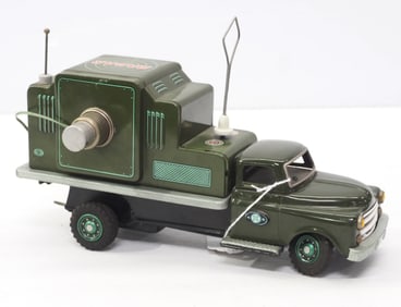 Model Toys tin litho, friction Radar truck