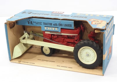 Ertl International Tractor with End Loader