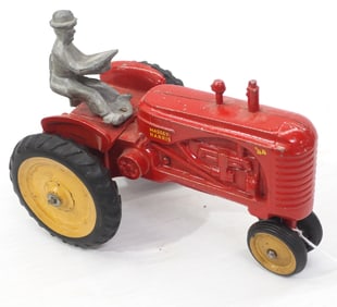 Massey Harris 44 tractor with driver