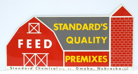 Standard's Quality Premixes sign