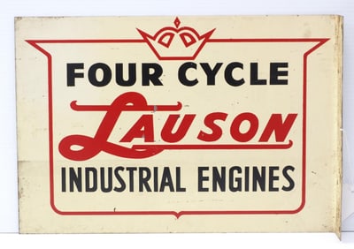 Lauson Industrial Engines sign