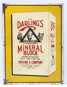 Darling's Mineral Block sign