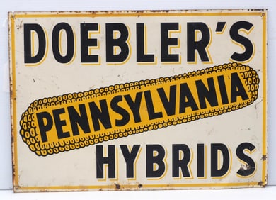 Doebler's Pennsylvania Hybrids sign