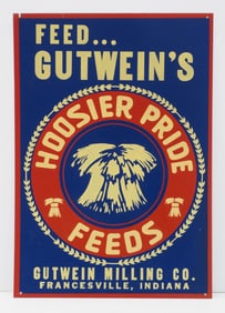 Feed Gutwein's Hoosier Pride Feeds sign