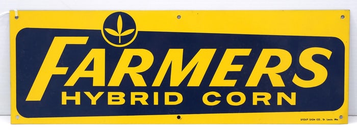 Farmers Hybrid Corn sign