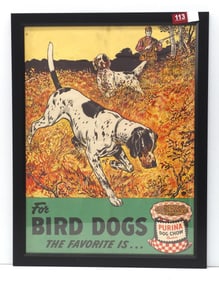 Purina Dog Chow for Bird Dogs paper adv.
