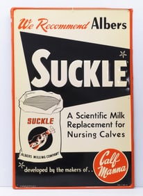 Suckle Calf Manna sign