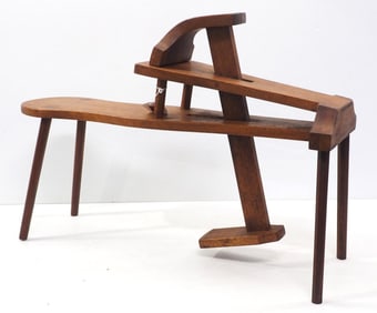Primitive harness maker's bench