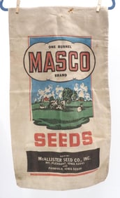 Masco Seeds cloth seed bag