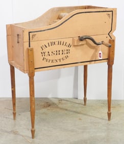 Wooden floor model Fairchild Washer