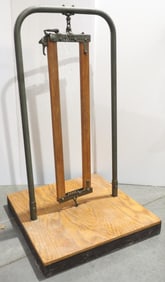 Full size store display cow stanchion