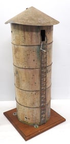 Store display metal silo