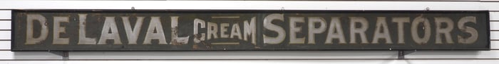 DeLaval Cream Separators sign