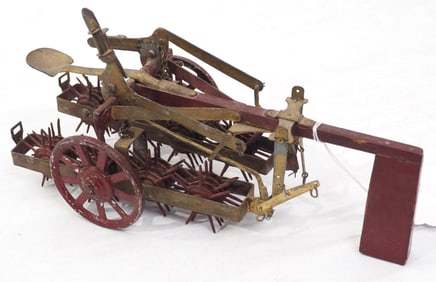 Salesman sample 2-horse cultivator?