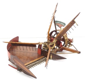 Salesman sample Adriance Buckeye reaper
