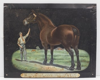 Dr LeGear "The Giant Horse" advertisement