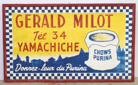 Purina Chows sign