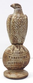 J.I. Case Threshing Machine Co. eagle statue