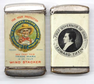 (2) Pocket match holders