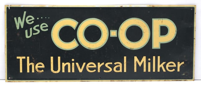 Co-op, The Universal Milker sign