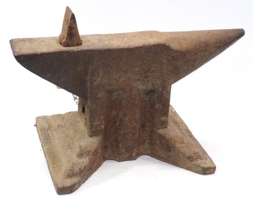 110 lb. Church window anvil with hardy