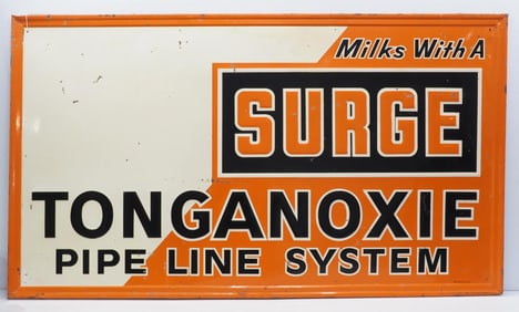 Surge Pipe Line System sign