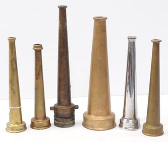 (6) Fire hose nozzles