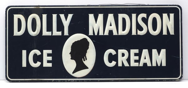 Dolly Madison Ice Cream sign