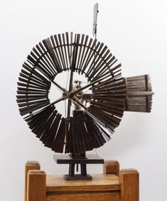 Salesman sample wooden windmill