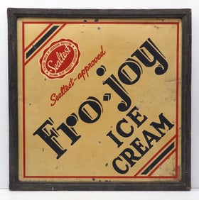 Fro-Joy Ice Cream, Sealtest-approved sign
