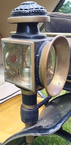Pair of Mills & Sons carriage lamps