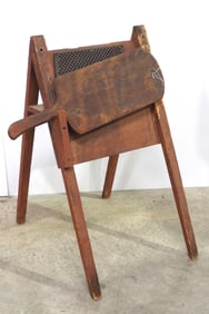 T.J. Newland scrub-board type corn sheller